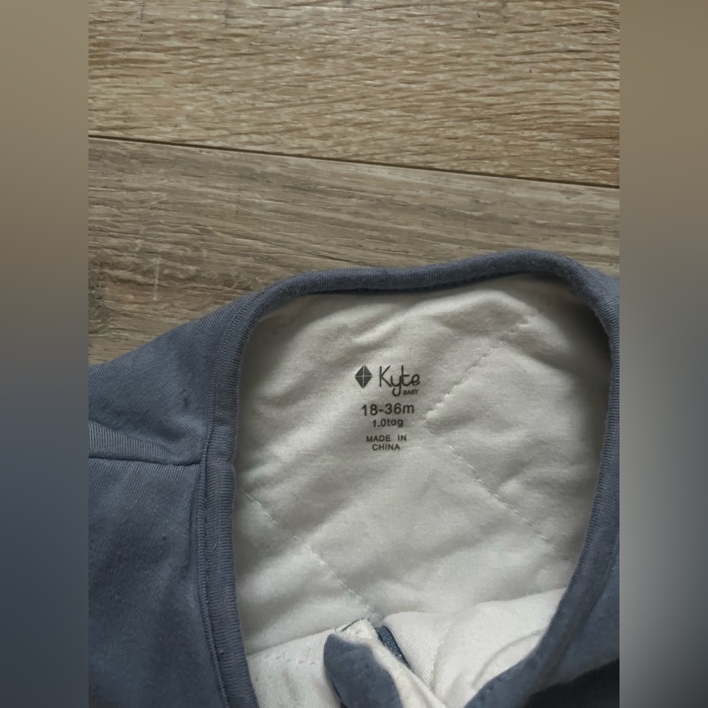 Kyte BABY Sleep Bag Walker Blue 1.0 Tog - Size 18-36 Months - Picture 2 of 5